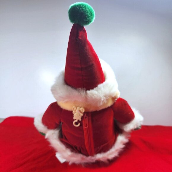 Best Made Toys Santa Plush Animated Singing Bouncing 14" Christmas Stuffed - Picture 8 of 10